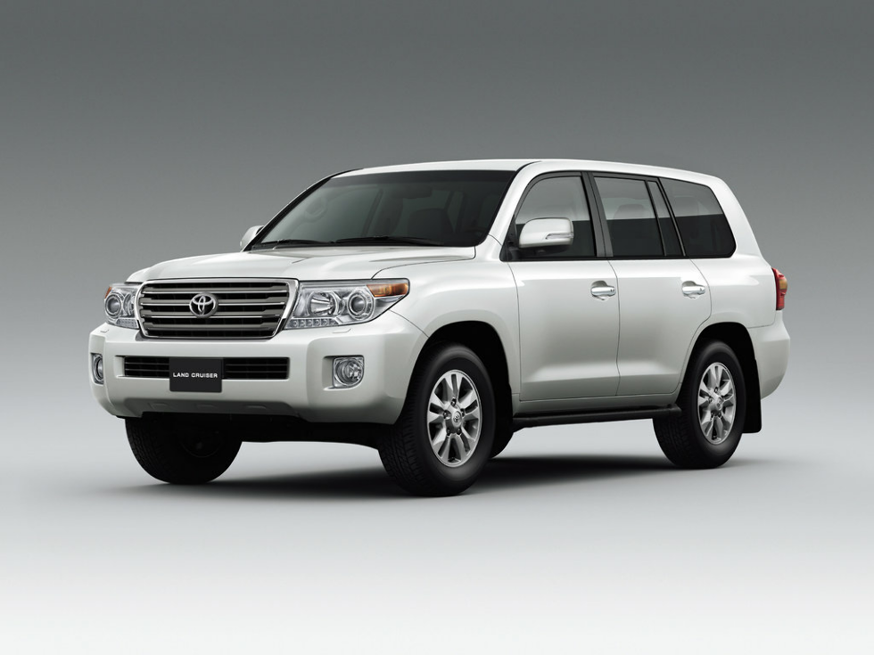 Коврики текстильные "Премиум+" для Toyota Land Cruiser (suv / 200) 2012 - 2015, темно-серые, 3шт.