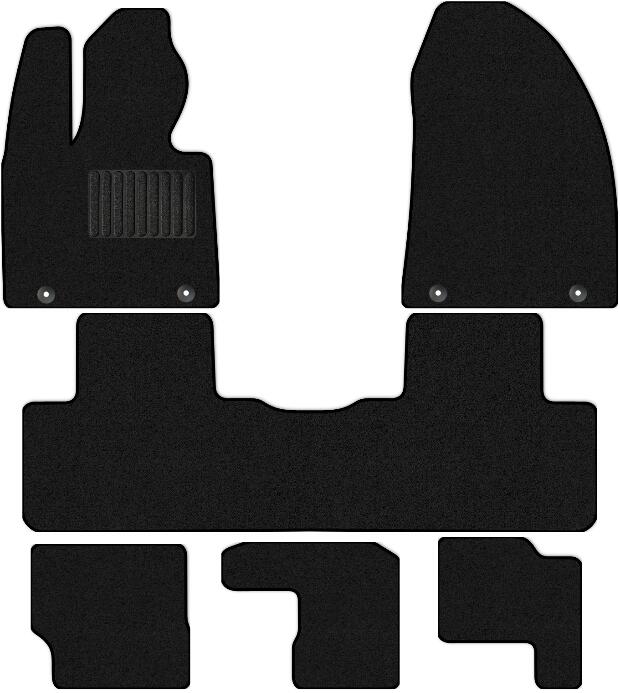Коврики в багажник для Lynk & Co 09 I (suv / Гибрид, EM-P,  520 л.с. ) 2021 - Н.В.