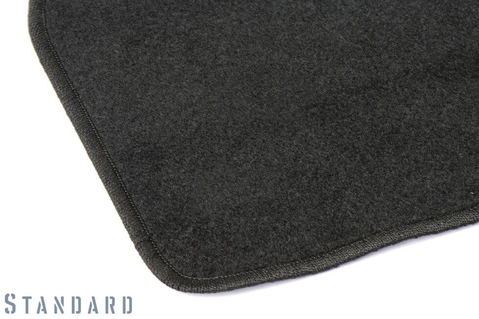 Коврики текстильные "Стандарт" для Nissan Almera Сlassic (седан / B10) 2006 - 2012, черные, 4шт.
