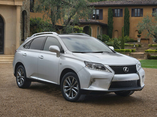 Коврики текстильные "Комфорт" для Lexus RX350 III (suv / AL10) 2008 - 2012, черные, 3шт.