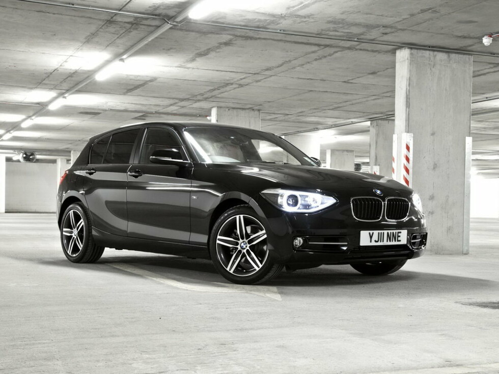 Коврики текстильные "Комфорт" для BMW 1-Series II (хэтчбек 5 дв / F20) 2011 - 2015, черные, 4шт.