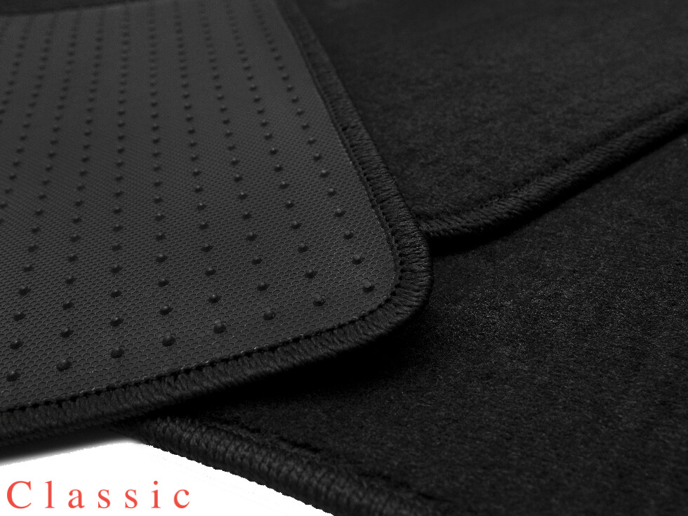 Коврики текстильные "Классик" для Kia Rio IV (седан / FB) 2016 - 2020, черные, 5шт.